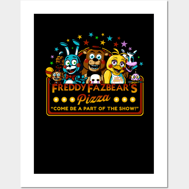 Freddy Fazbear's Pizza 1983 Wall Art by rankgenoa